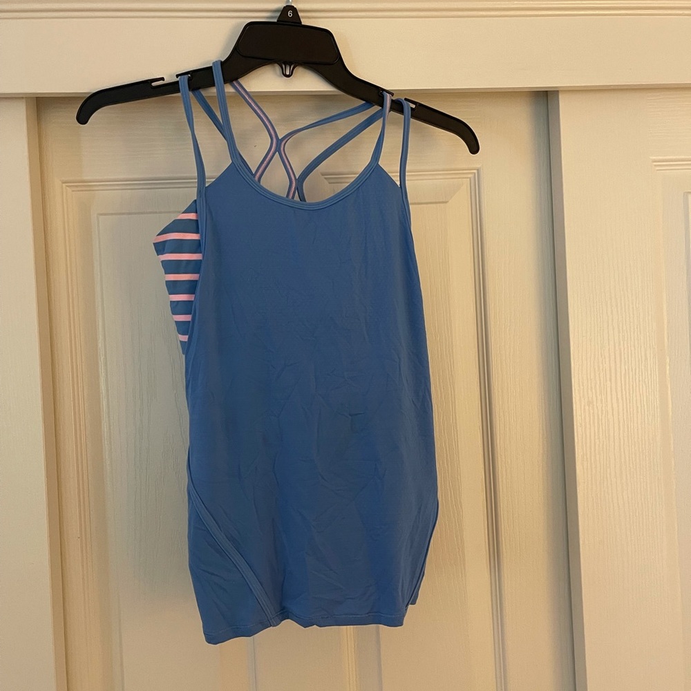 Ivivva tank top with build in bra